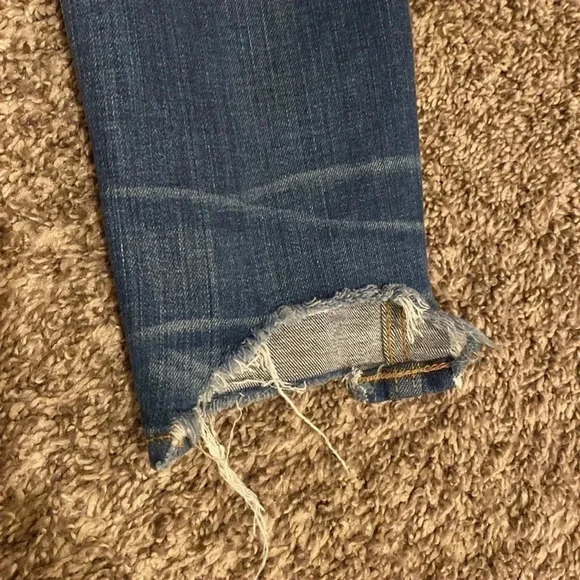 Madewell 10 in high riser skinny skinny size 27 - fray hem - Picture 9 of 9